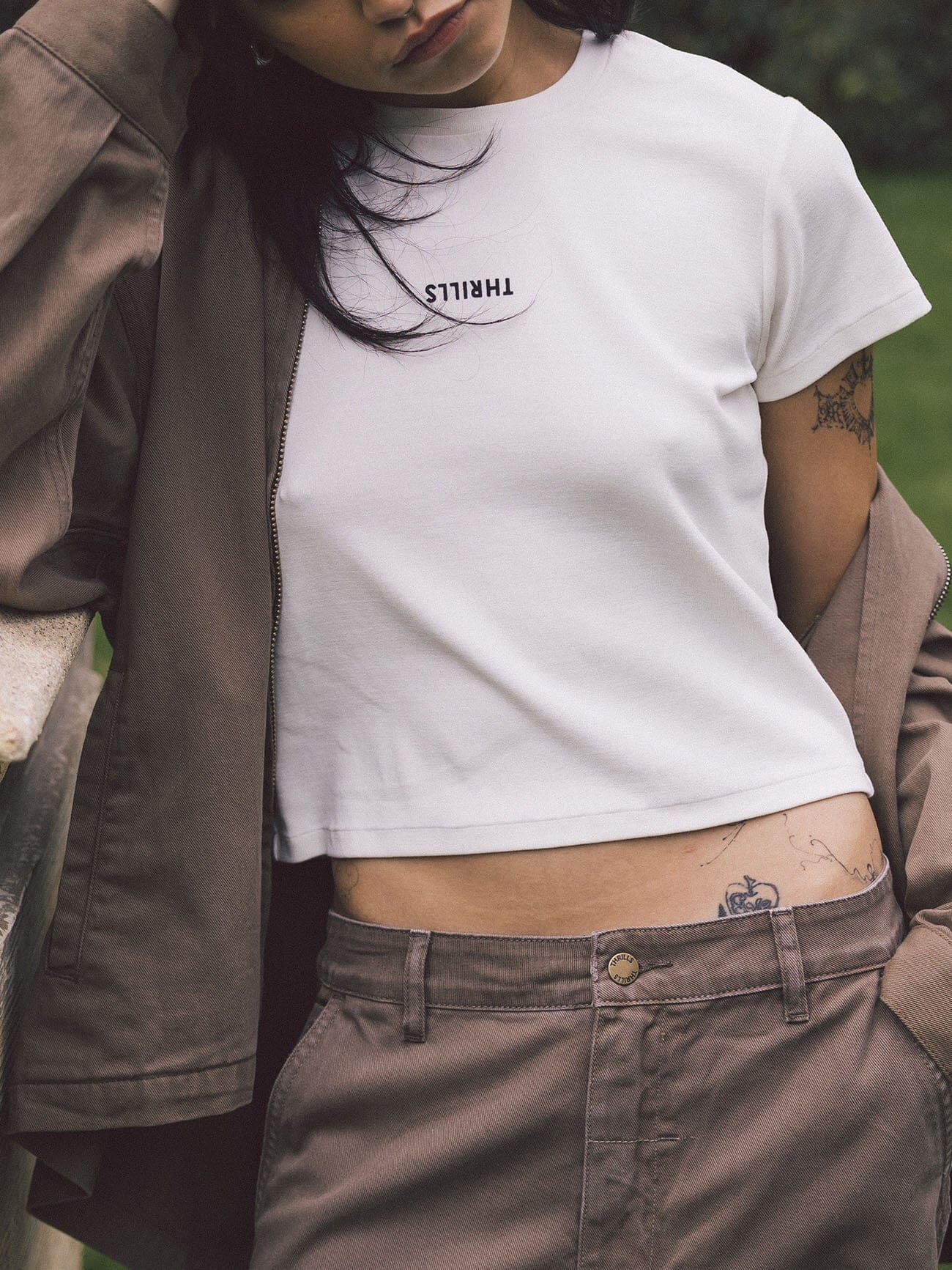 Minimal Thrills Mini Tee - Tofu - Image 5