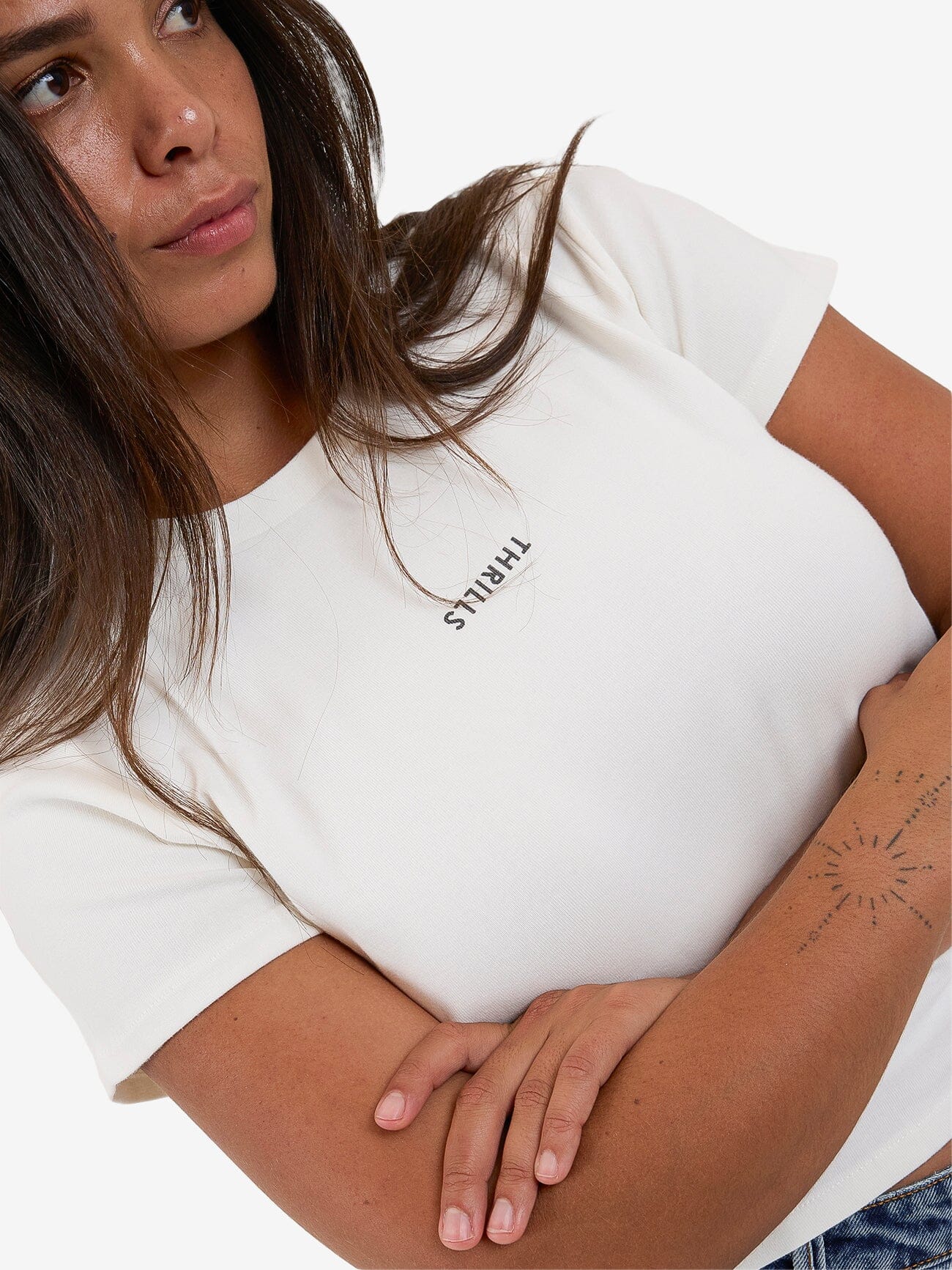 Minimal Thrills Mini Tee - Tofu - Image 7